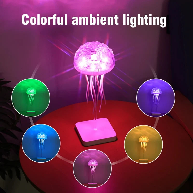 Jellyfish Cartoon LED Night Light