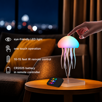 Jellyfish Cartoon LED Night Light