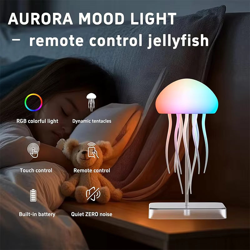Jellyfish Cartoon LED Night Light
